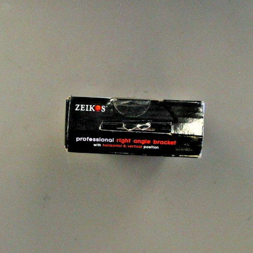 Zeikos Professional Right Angle Flash Bracket, Vertical & Horizonal, Open box