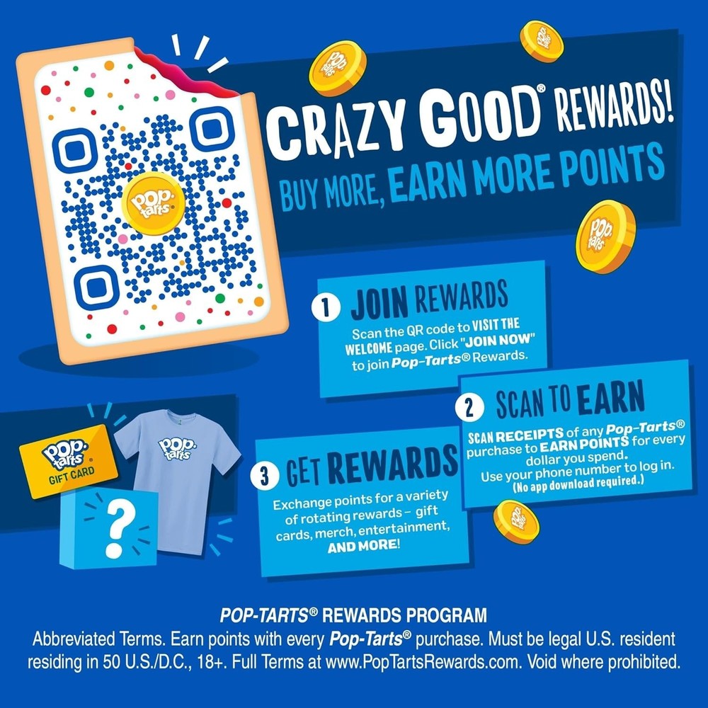 Toaster Pastries Assortment, Lunch Snacks