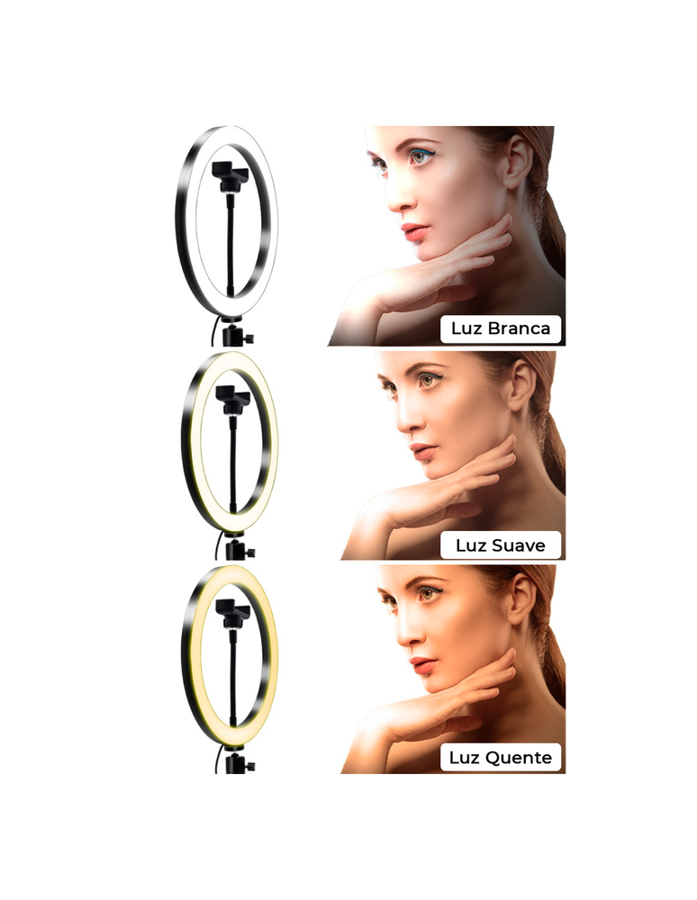 Ring Light + 2 Meter Tripod