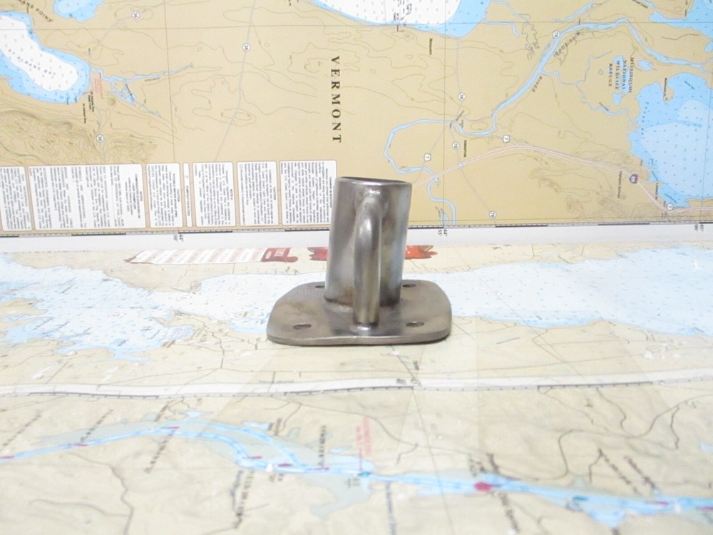 Stainless Steel 10º Stanchion Base