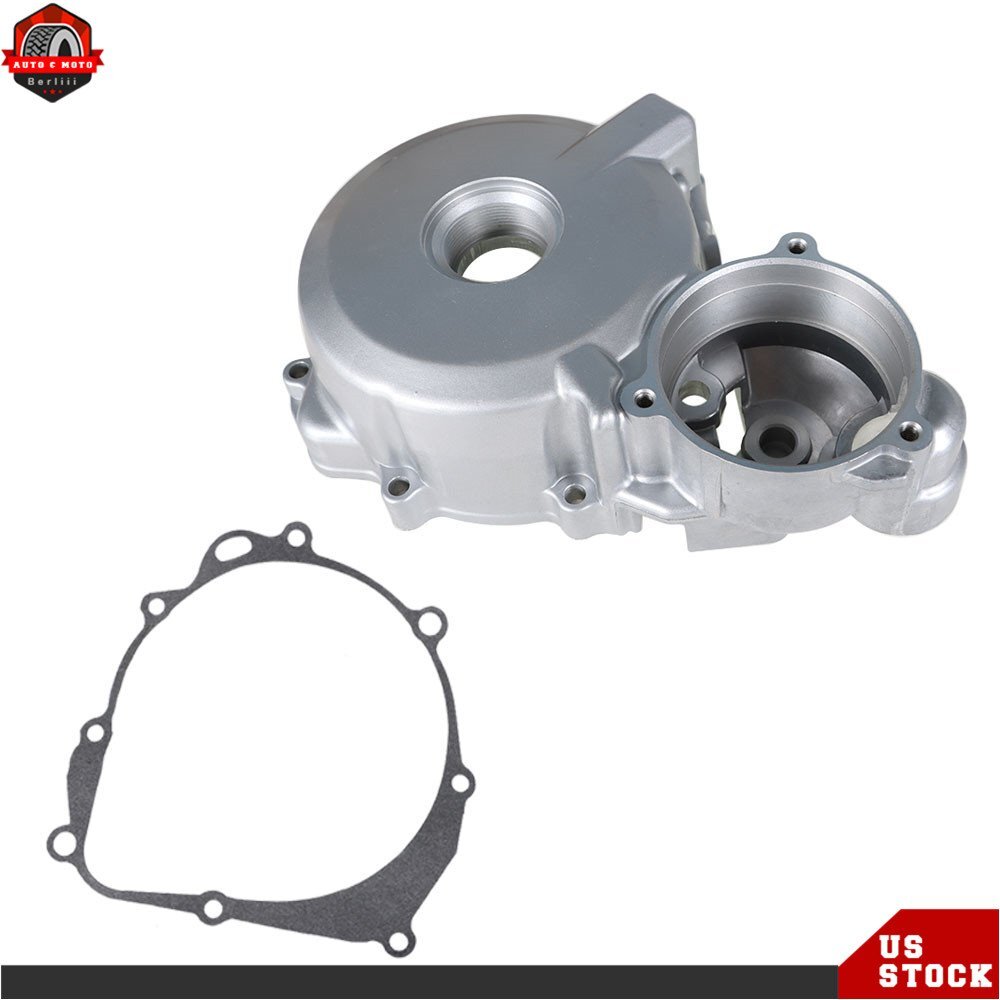 For Suzuki DRZ400 E S SM Left Side Engine Stator Magneto Cover Case w/ Gask