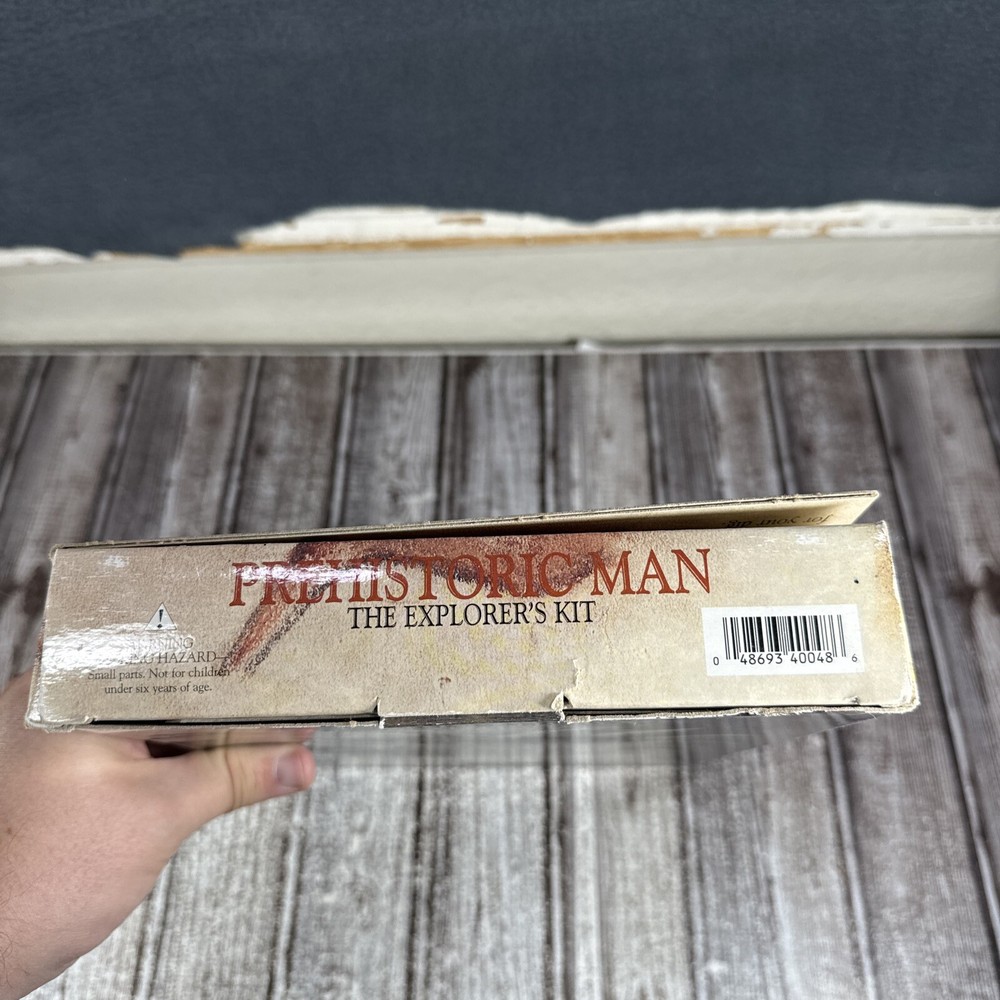 Running Press Discovery Kit Prehistoric Man Dig Fossils Explorers Kit