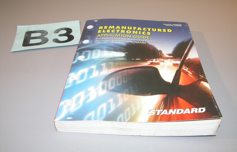 2009 Standard Remanufactured Electronics Appl Guide Catalog STRMA2009 B3