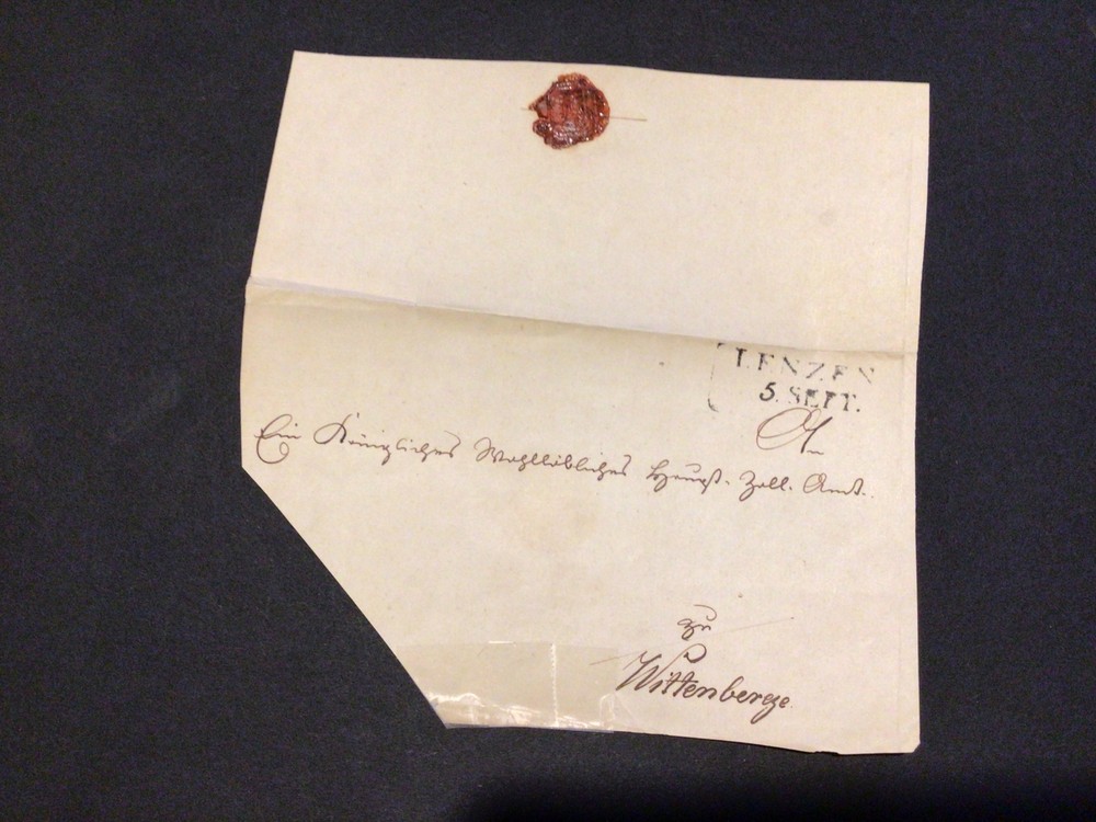Germany Wurttemberg 1854 postal cover Ref 62841