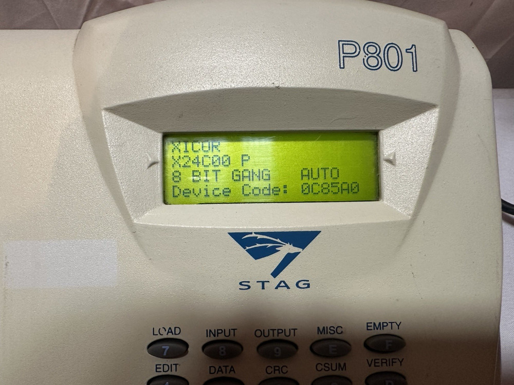 Stag P801 Programmer with G811 Chip Adapter