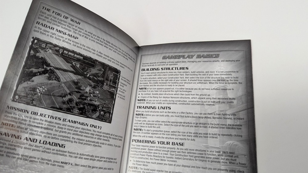 Command & Conquer: Red Alert 3 (PC) Manual (No Game)