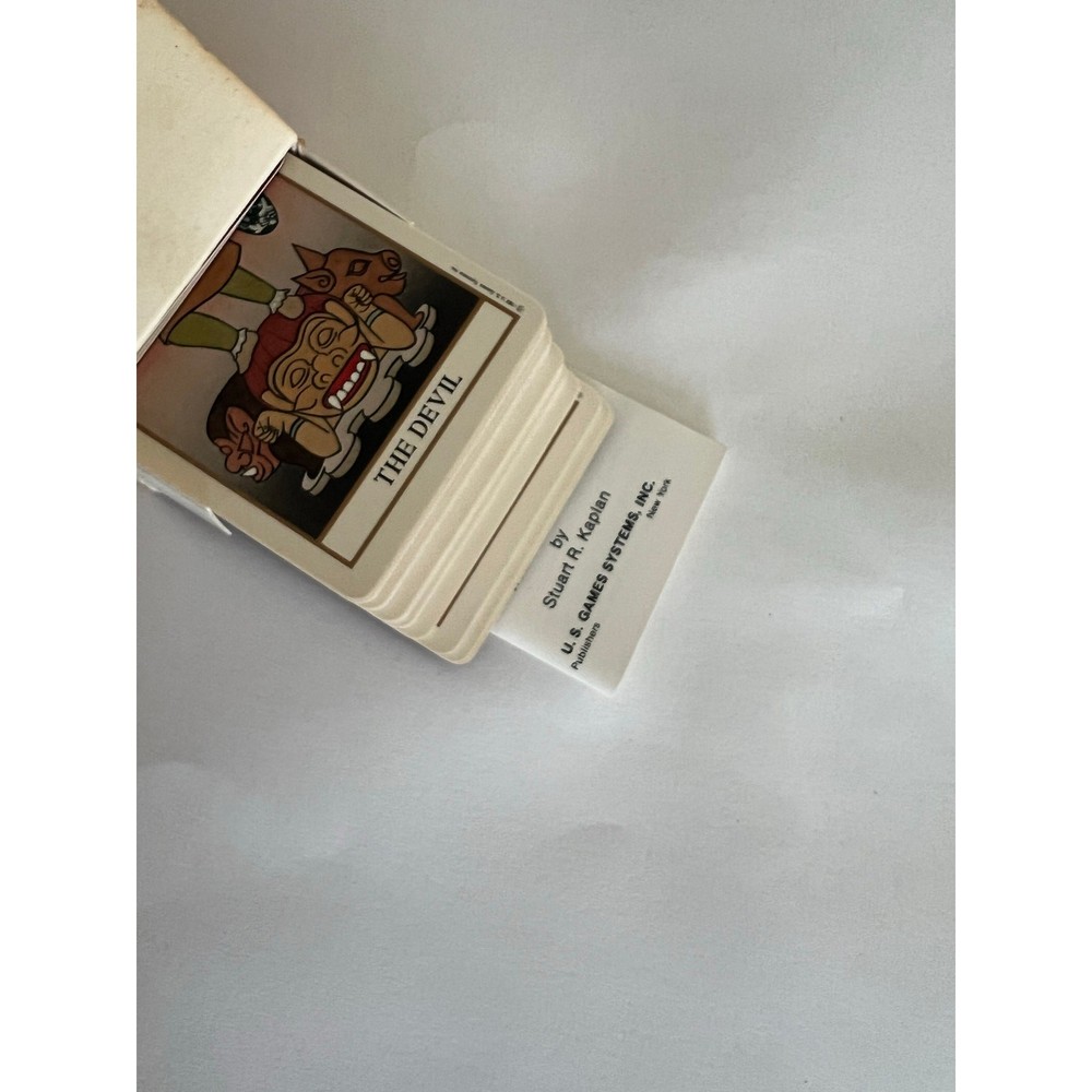 Vintage Ukiyoe Tarot Deck 1982 by Stuart Kaplan Complete w/ Instructions JL