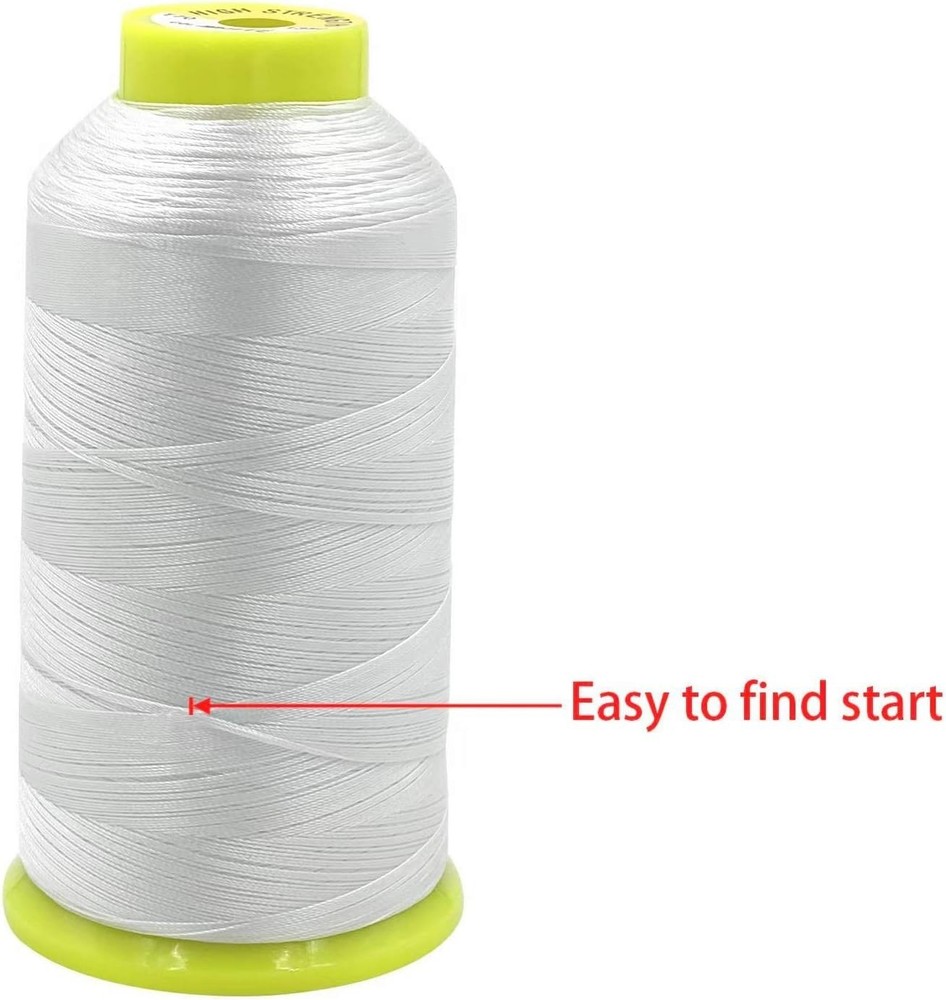 Heavy Duty Polyester Thread 6000Yd UV Resistant Strong for Upholstery Leather