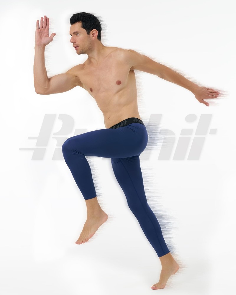 Runhit Men's Compression Running Leggings 3 Pack XX-Large