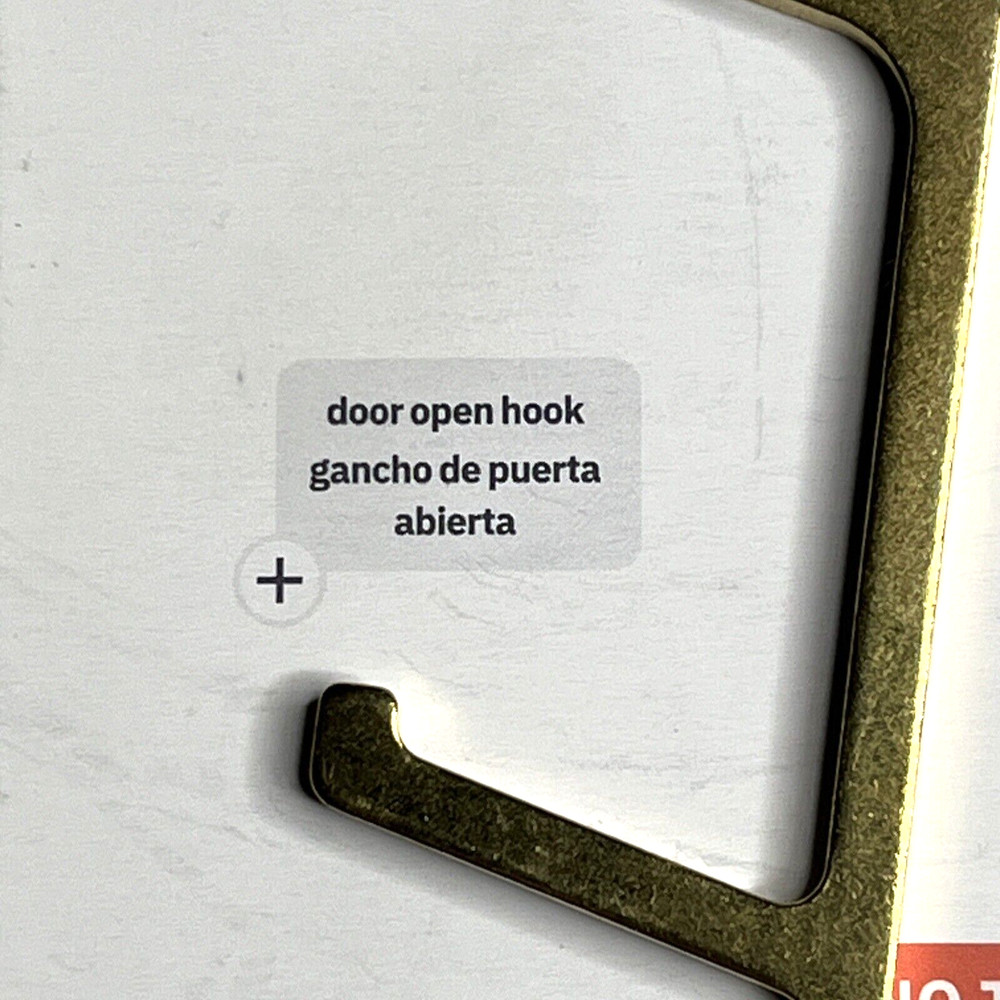 No Touch Tool Minute Key Solid Brass Open Doors Touch Pads Compact