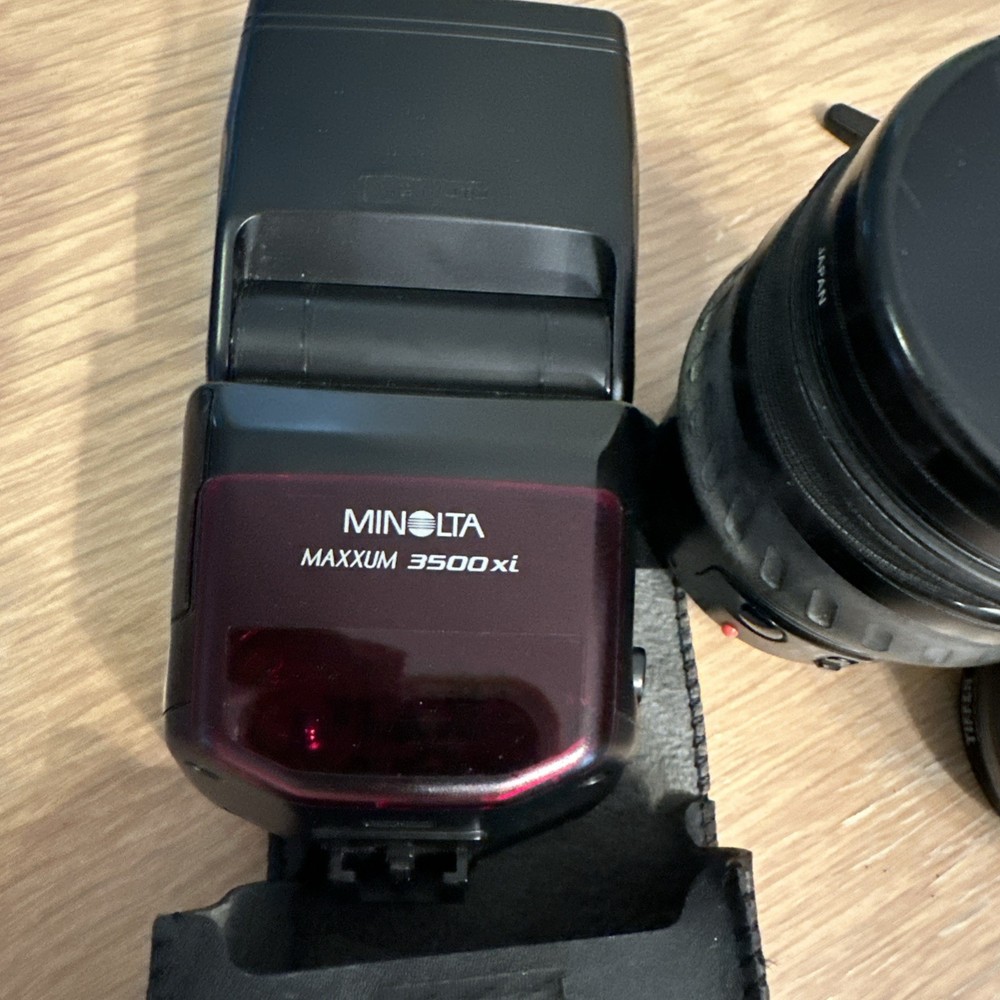 Minolta Camera Lot Flash Lenses