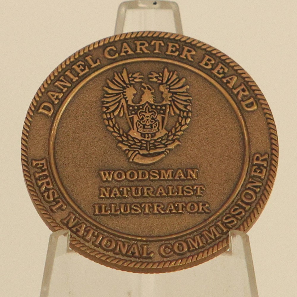 Daniel Carter Beard Scouting Founder Commissioner Challenge Coin M#4