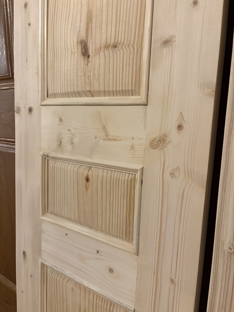 Custom Triple Panel French Doors (unfinished- 86”x18”3/4”)