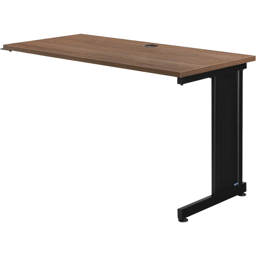Global Industrial 48"W x 24"D Right Handed Return Table Walnut