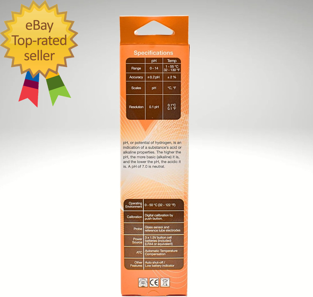 HMDPHM80 Digital Ph Temperature Meter