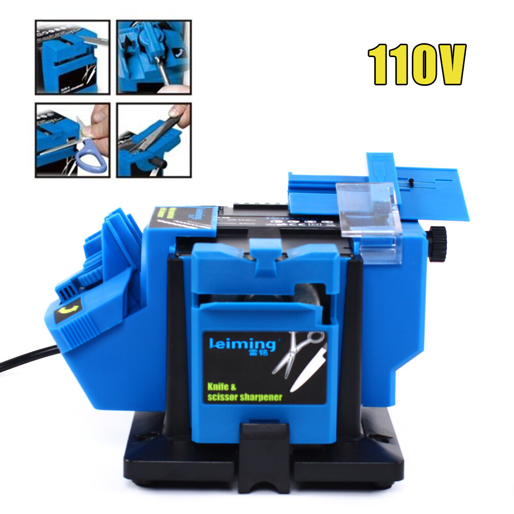 110v Electric Multitask Sharpener Knife Scissor Drill Sharpening Machine 96w
