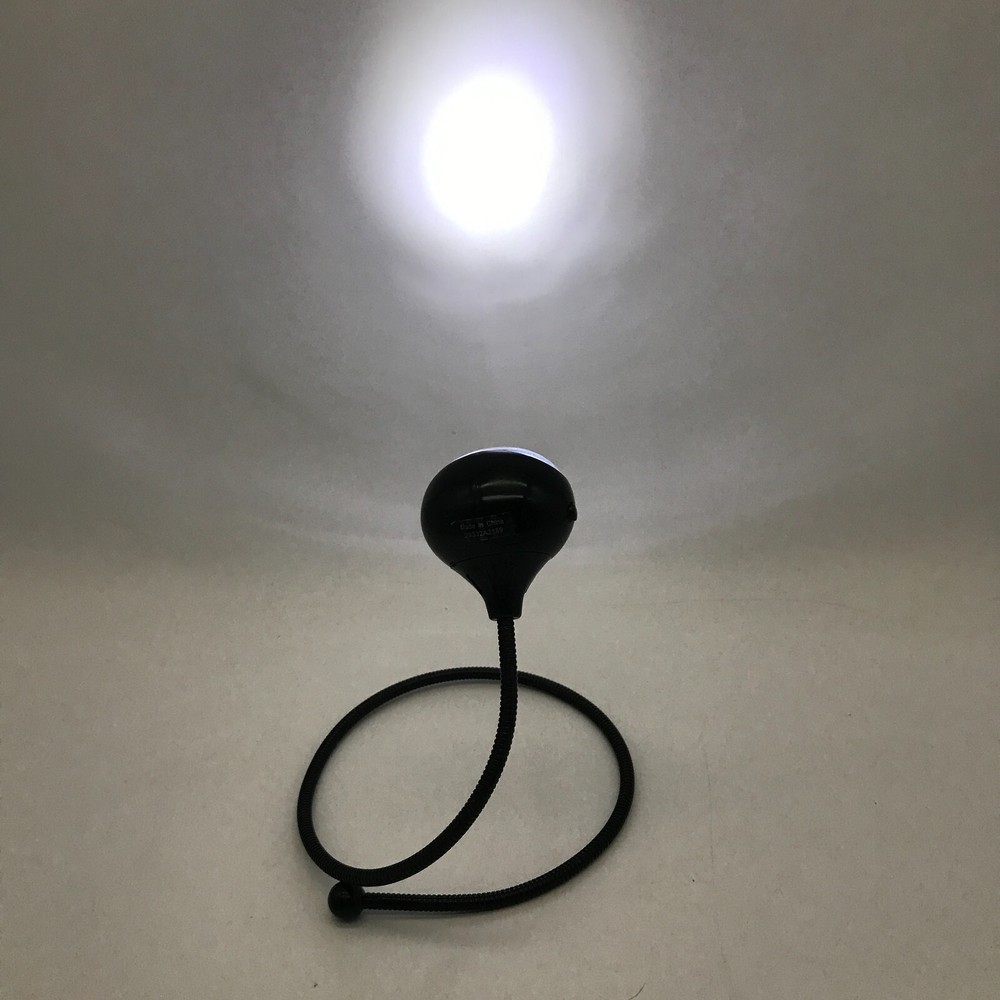 Flexible LED Reading Light Battery Operated Black