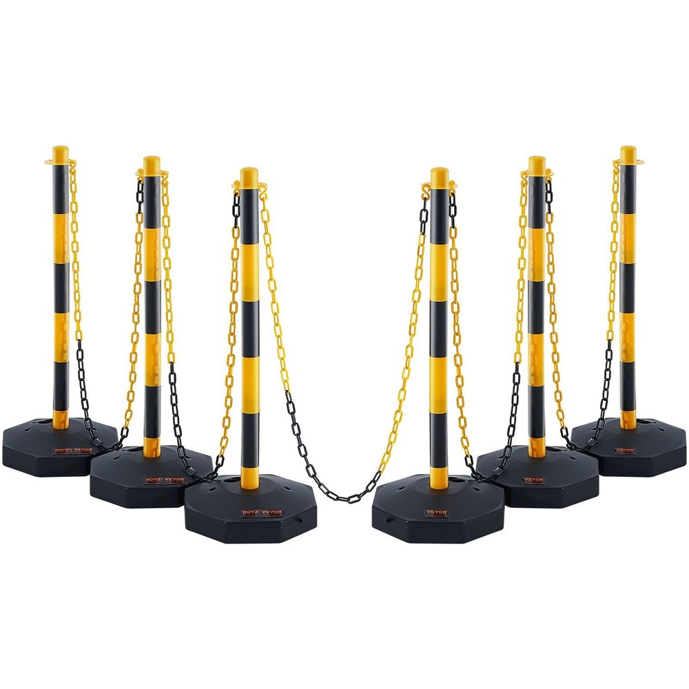 Detachable Delineator System 6 Pack Heavy Load Base 8.8lb Water Support