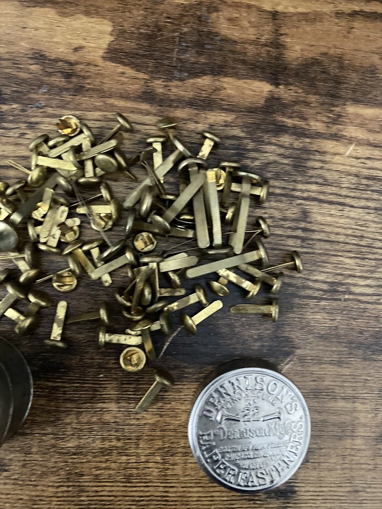 Vintage Brass Fasteners