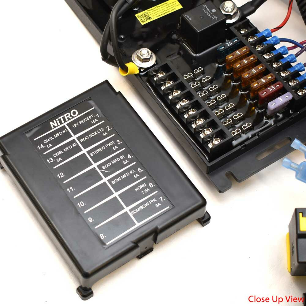 Nitro Boat Dash Panel 330727 | Z21 w/ Touchscreen 2021