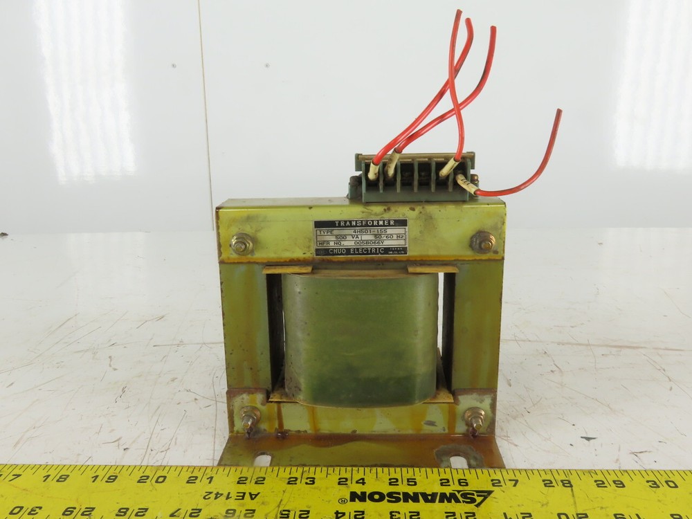 Chuo Electric 4H501-155 500VA Transformer