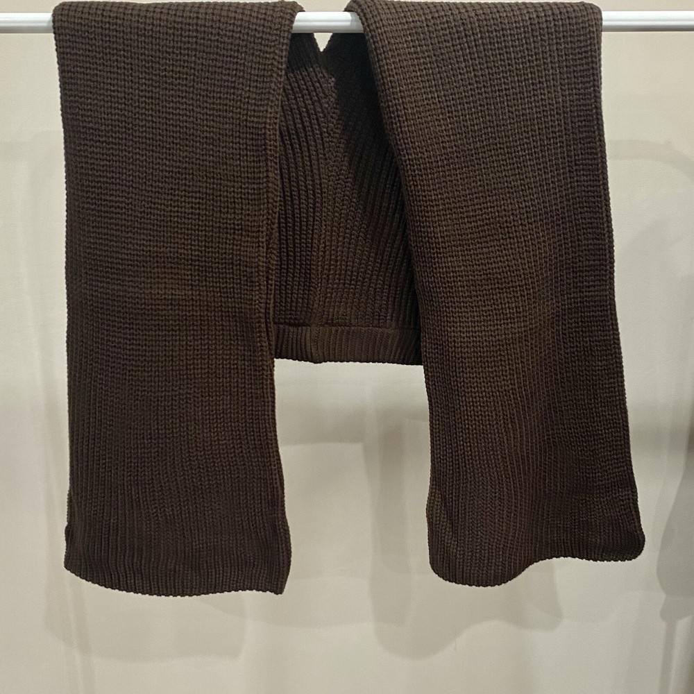 Bnwt brown knitted co ord set women one size