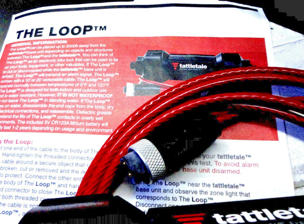 Tattletale Security / The Loop / Weather Proof / Easy Set-Up