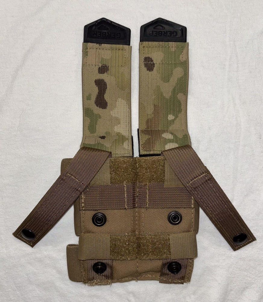 Gerber Individual Deployment ID Adjustable Double Pouch Multicam