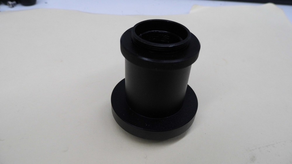 MICROSCOPE CAMERA C-MOUNT TO 1.25" O.D. BASE DOVETAIL ADAPTER 2" LONG