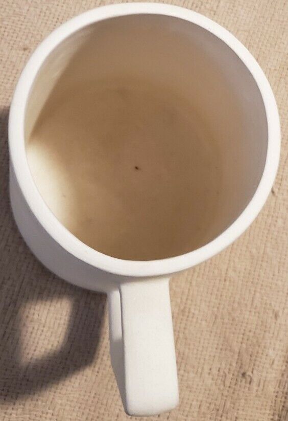 Ceramic Ready To Paint Mug 8.5" Tall 5" Wide