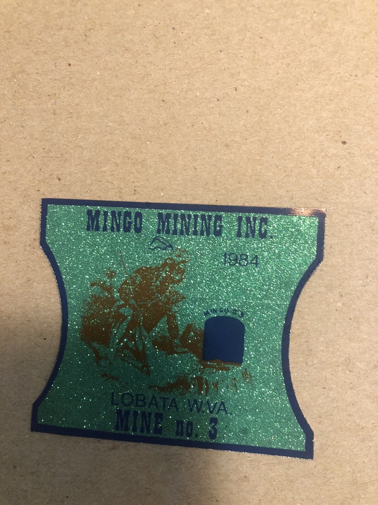 coal mining stickers nice older coal companies