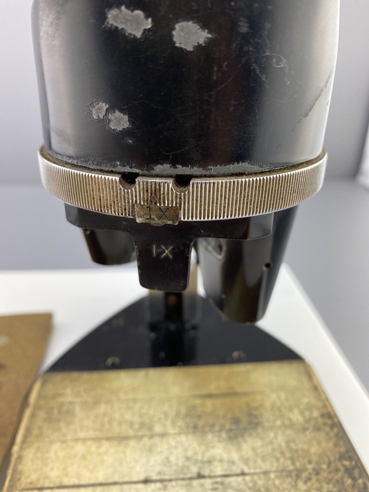 Vintage Spencer New Gem 334207 Scientific Microscope