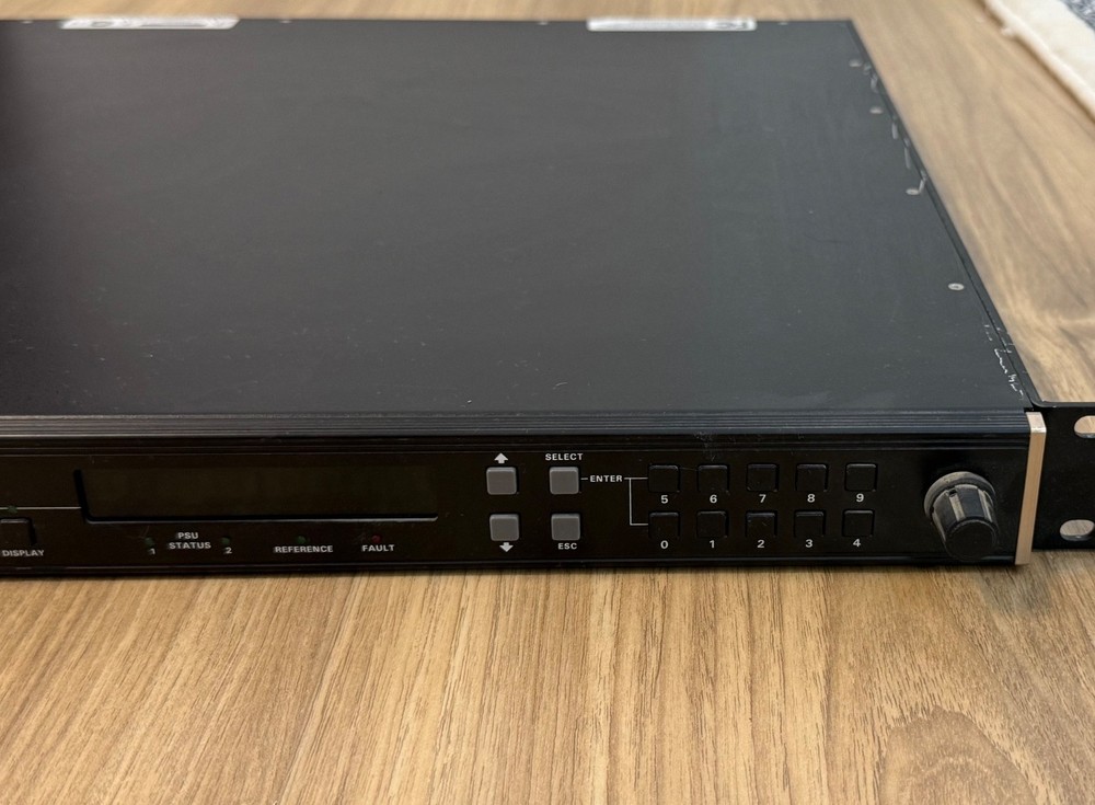 Evertz 5600MSC Master Clock/SPG Broadcast Quality Master Sync & Clock Generator