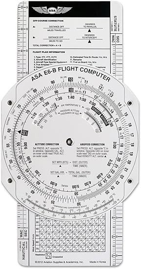 ASA-E6B-P Paper Flight Computer