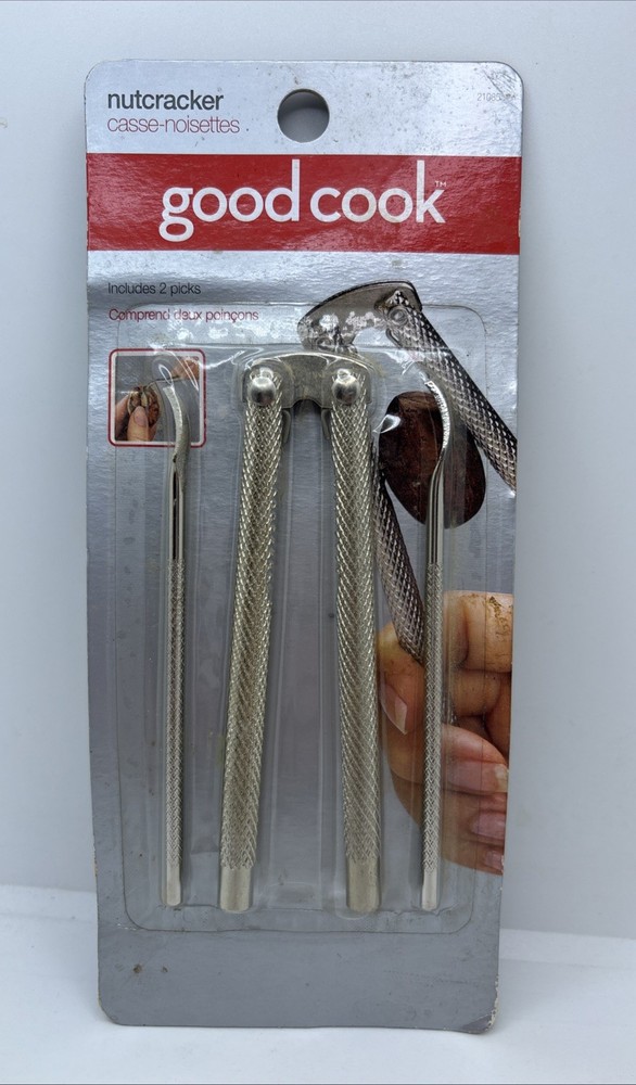 Vintage Good Cook Nutcracker/Shell Cracker and 2 Picks #21085