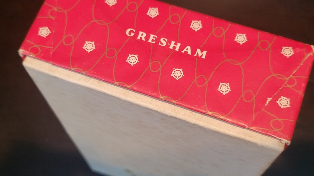 Rare Vintage Fullers Gresham Chocolate Paper Covered Cardboard Box