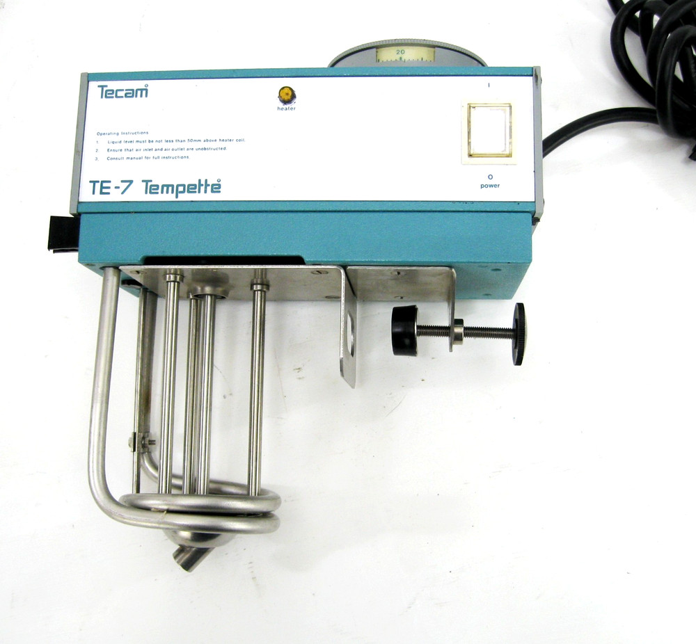 TECHNE TEMPETTE TE-7 THERMOREGULATOR IMMERSION WATER BATH HEATER * WORKING