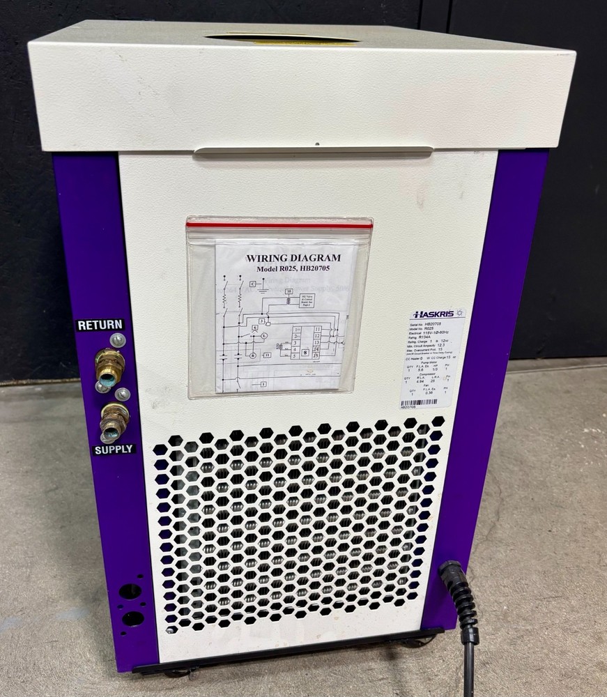 Haskris R025 Recirculating Industrial Chiller