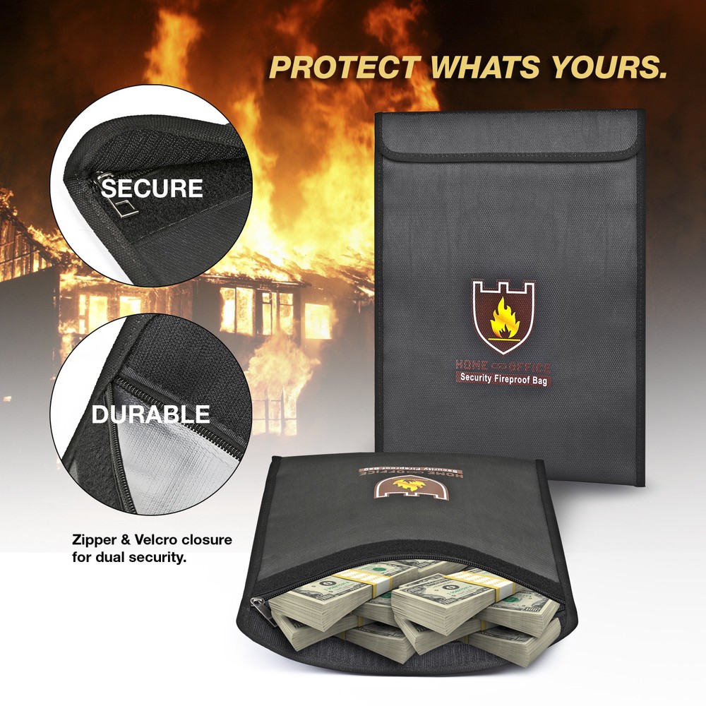 Office Security File Safe Document Storage Fireproof Anti Fire water proof Ba