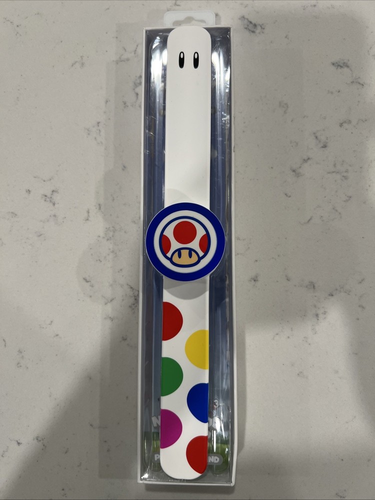 Super Nintendo World Power Up Band Universal Studios Hollywood TOAD