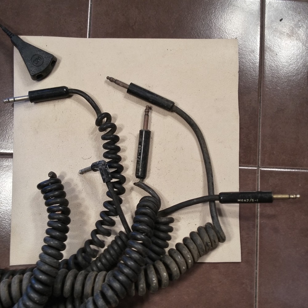 6 ElectroVoice Microphones