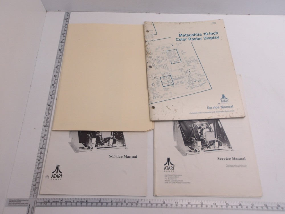 Atari - Monitor Manuals - Distributors pack