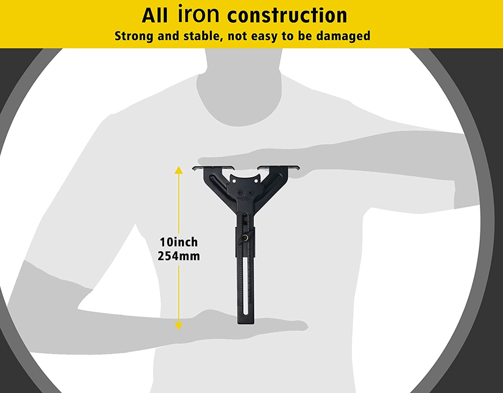 Router Edge Guide for Fixed Base Compact Router (DNP618), Straight Edge Guide