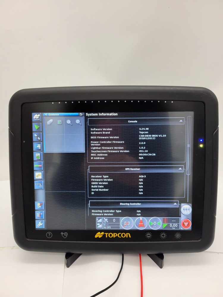Topcon x30 AGA4477 HORIZON Console Display Section Control Active 12.1 inch