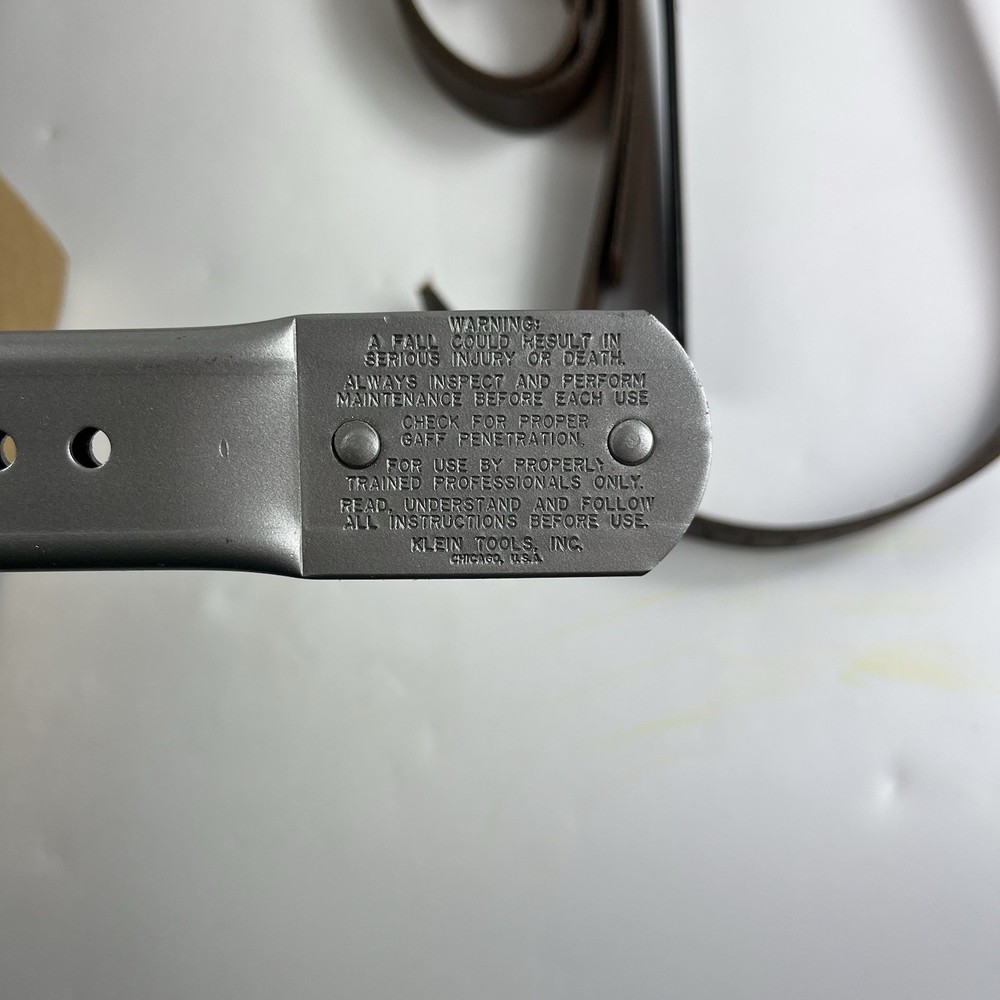 Klein Tools CN1986AR Pole Climbers with 1-9/16-Inch