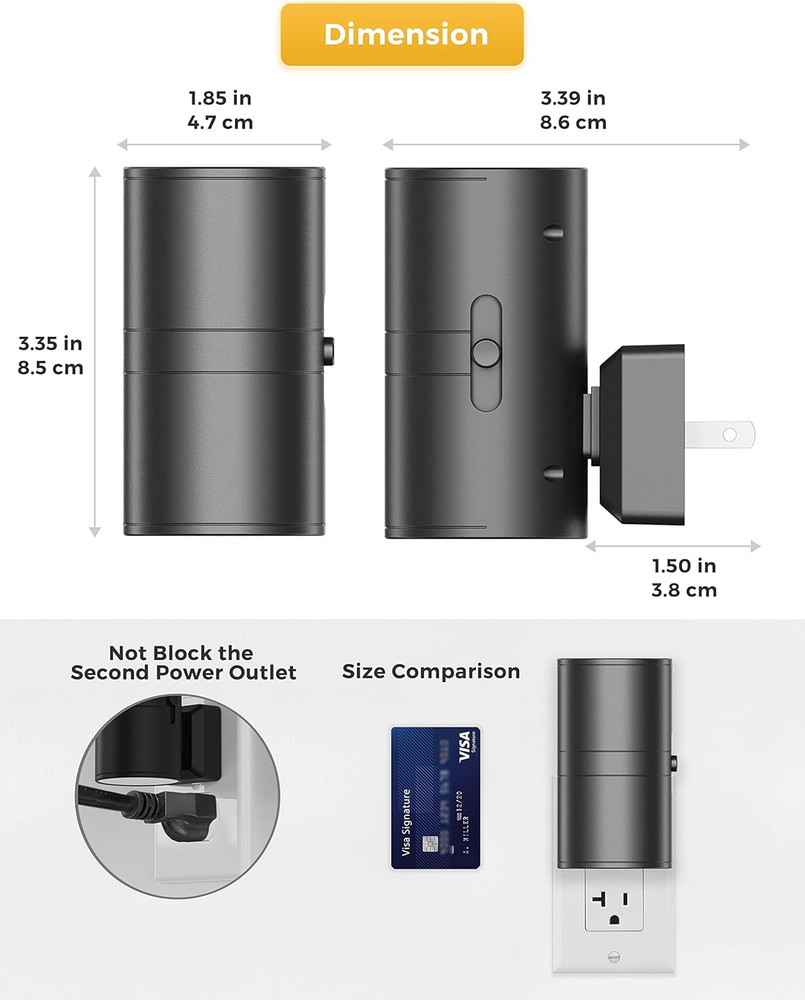 Night Light, Bright Night Light, Night Lights Plug into Wall, 5000K Daylight ...