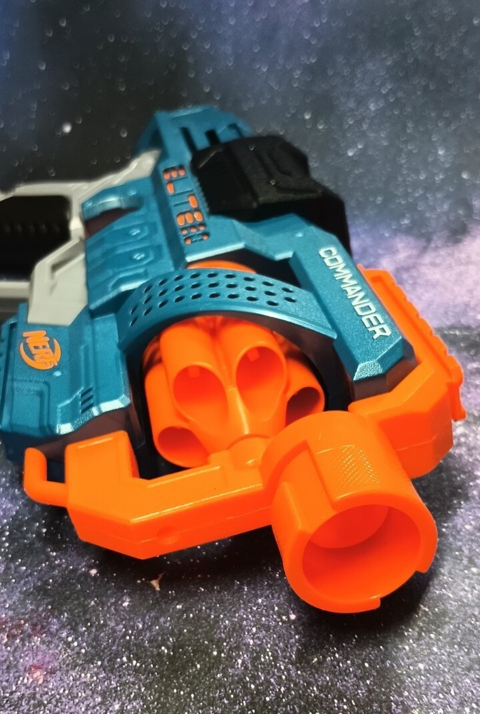 NERF Elite 2.0 Commander RD-6 Blaster Tested Working