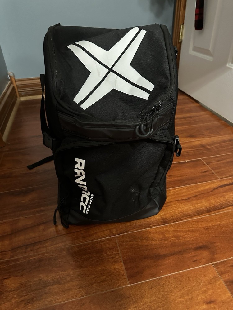 RAVOINCC Ski Boot Travel Backpack Black