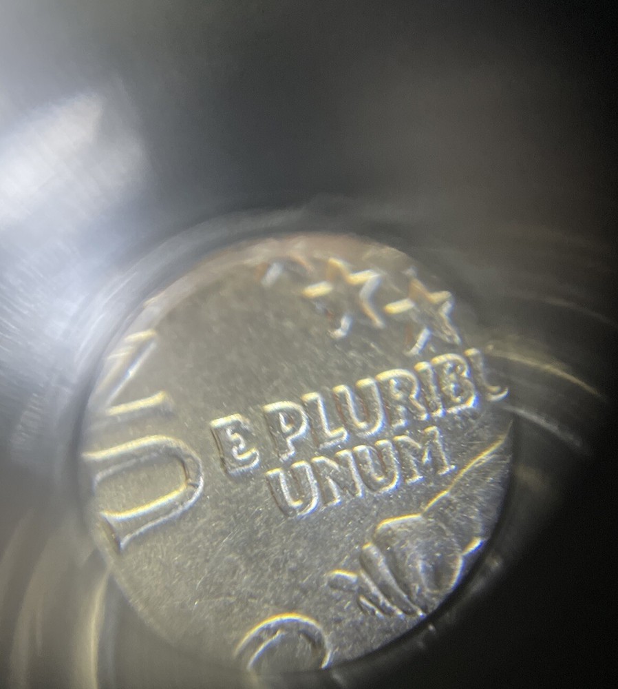 1976 DDR-Bicentennial Quarter-ERROR-Doubling On “DOLLAR”