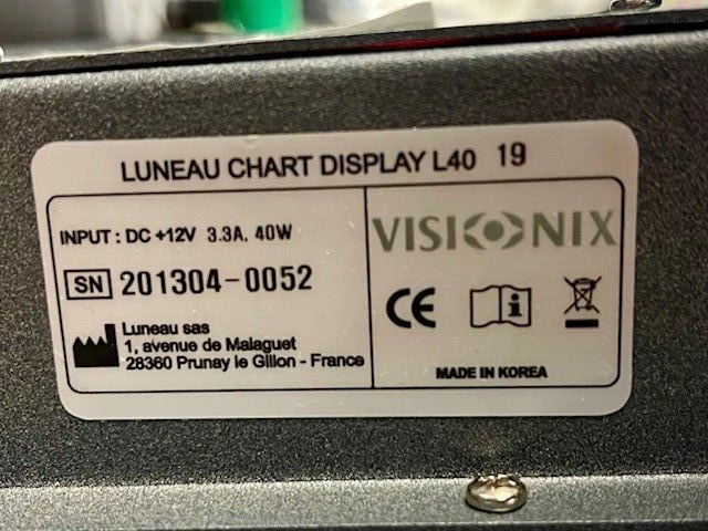Visionix Chart Display